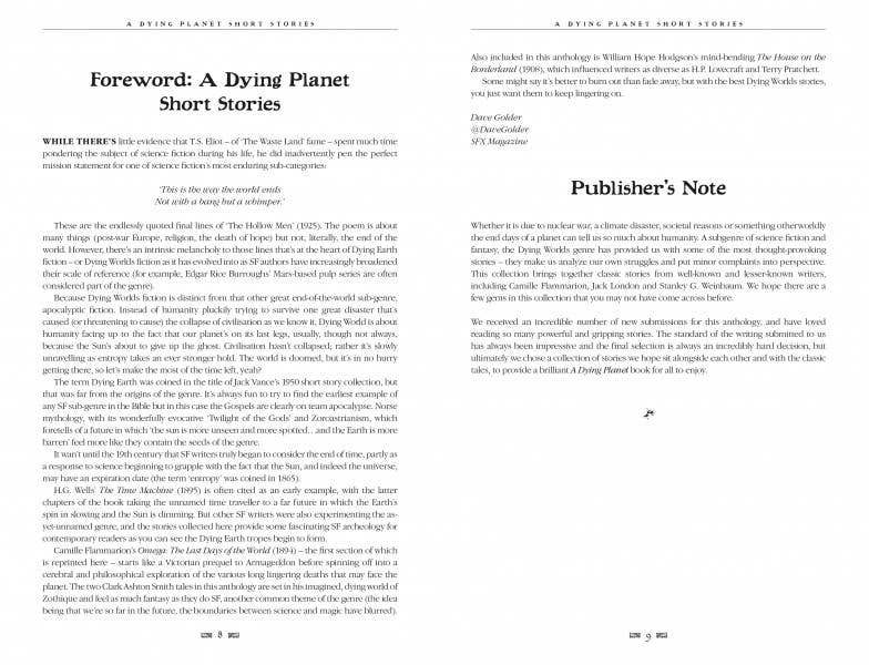 A Dying Planet Short Stories (Gothic Fantasy)