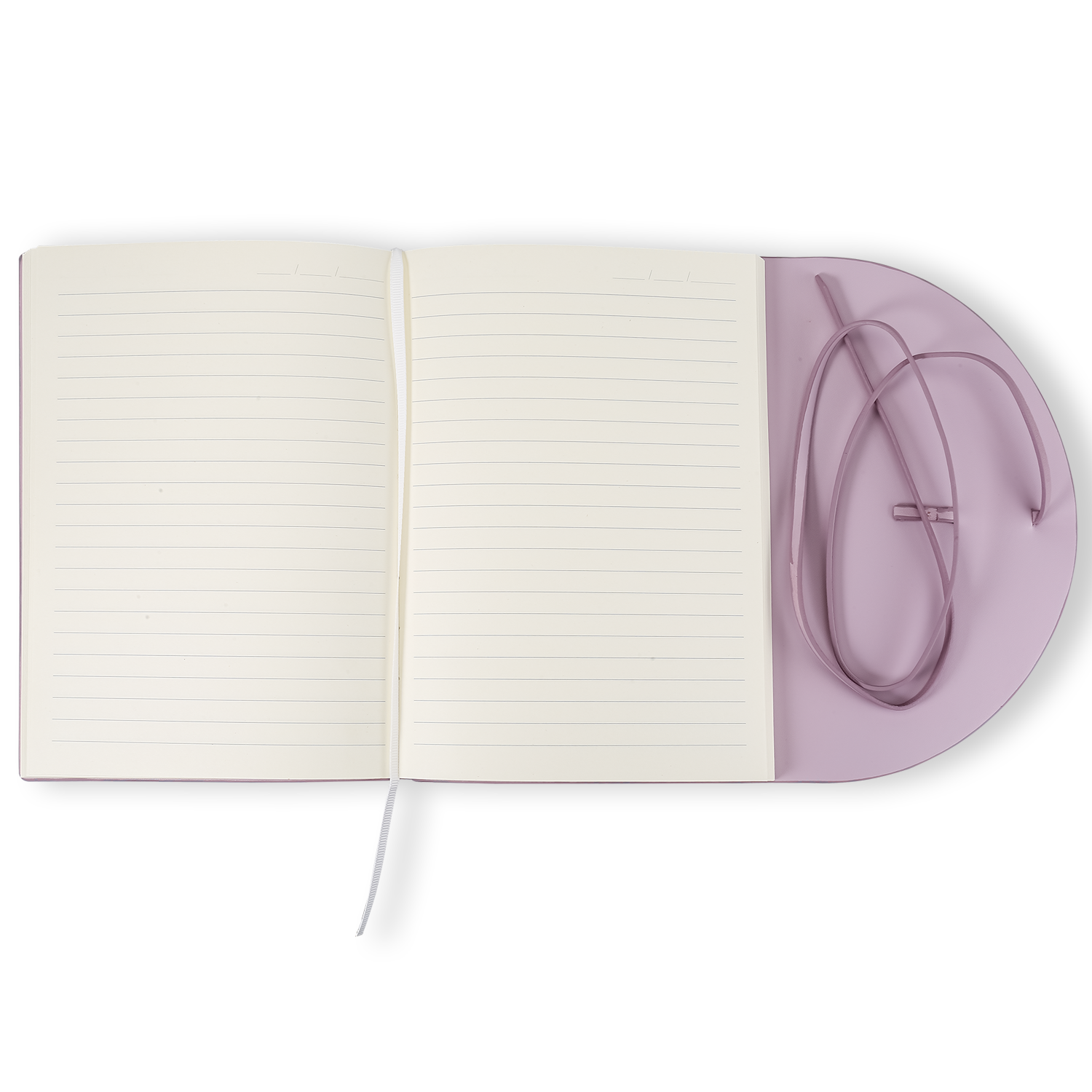 Pella Firenze Ruled Journal, Flexy Vegan Cover (Lilac)