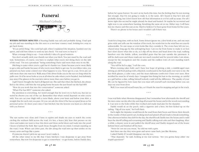 Murder & Mayhem Short Stories