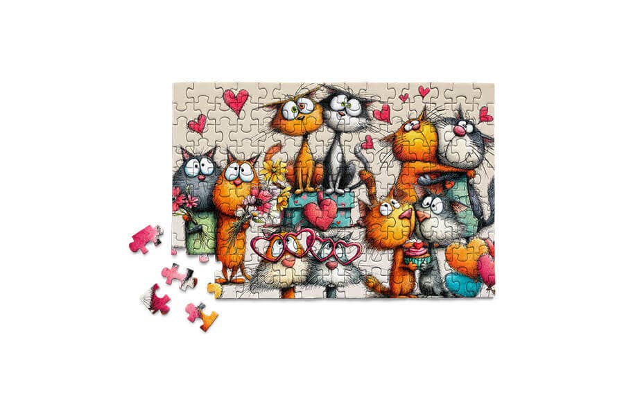 Lovable Cats MicroPuzzle