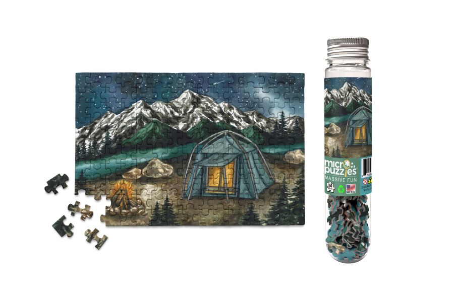 Camping in Pacific Northwest National Park Puzzle