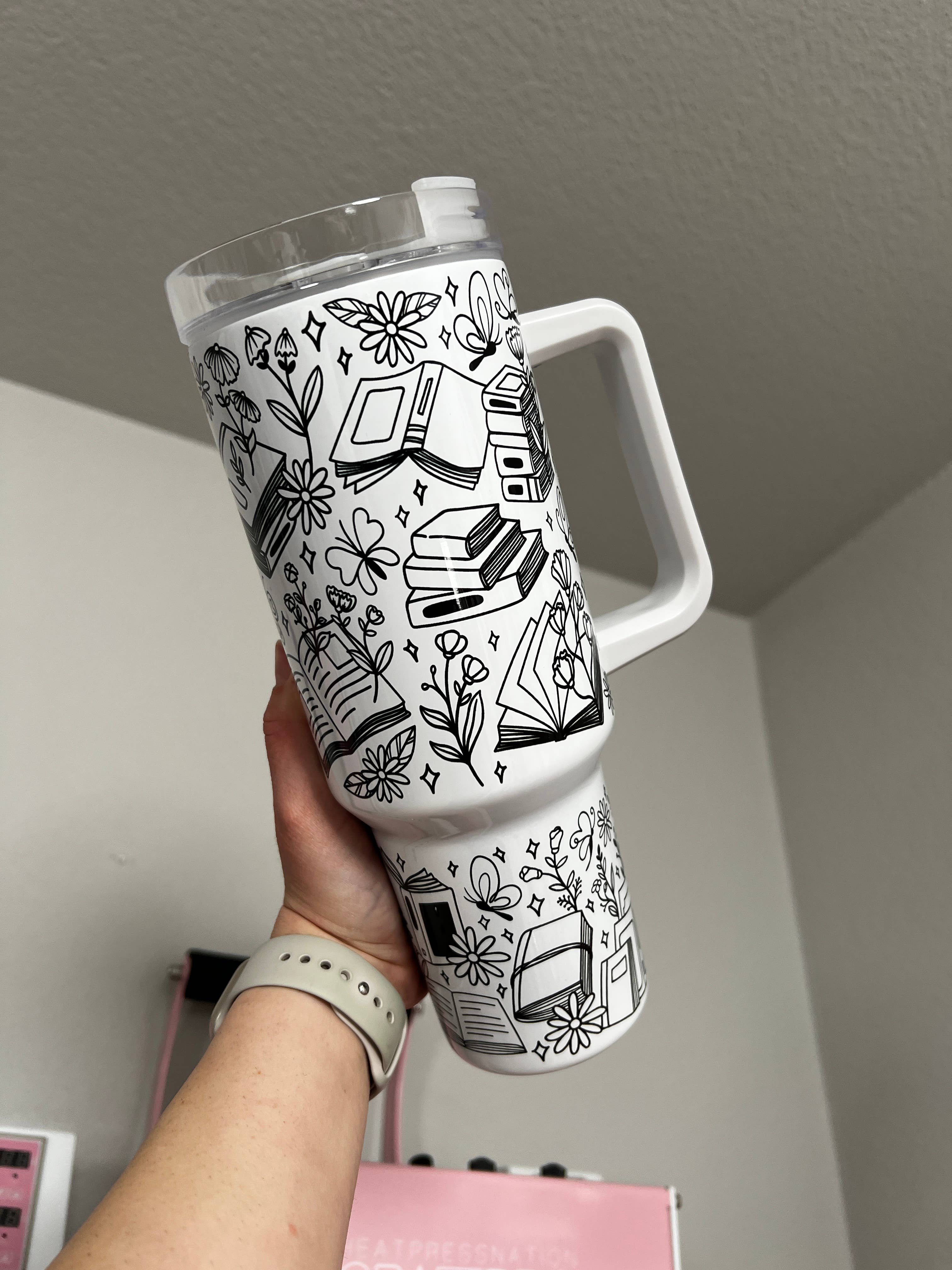 All Booked Up 40oz Tumbler Quencher
