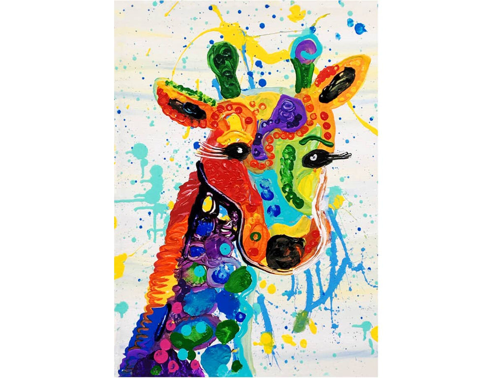 Rainbow Giraffe MicroPuzzle