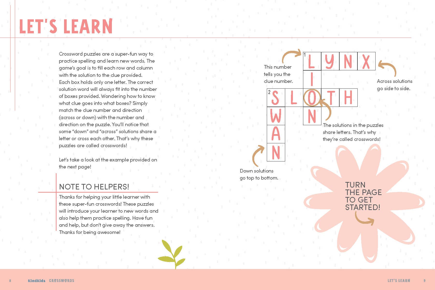 KindKids Crosswords: Brain-Boosting Puzzles for Kids 6 & Up