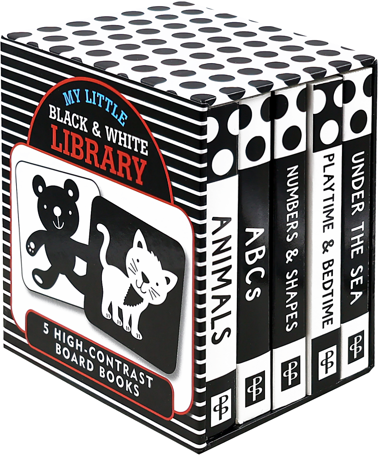 My Little Black and White Board Book Library