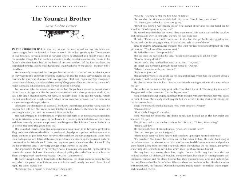 Agents & Spies Short Stories