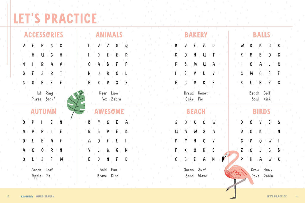 KindKids Word Search: Puzzles for Kids 6 & Up