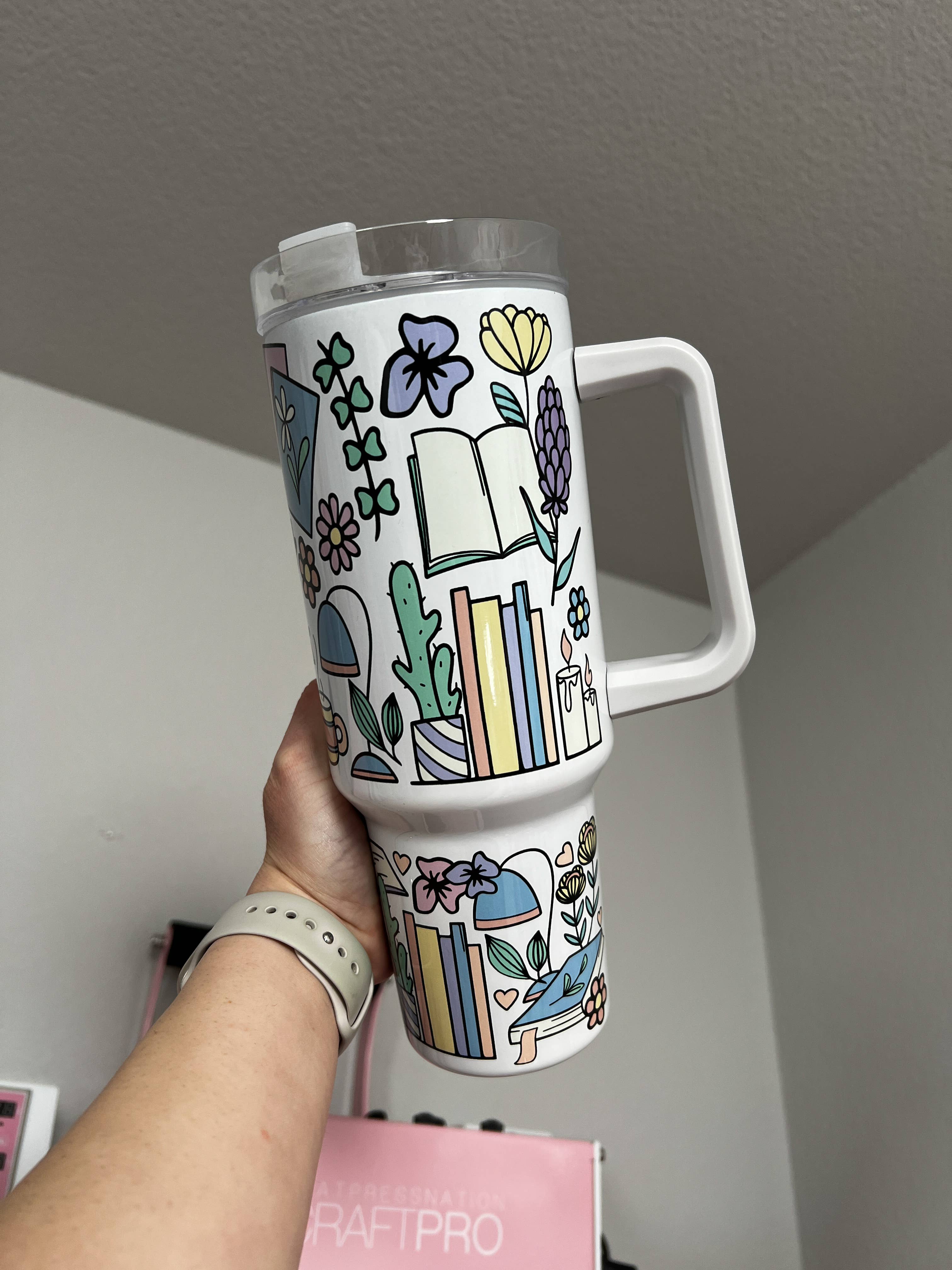 Good Day to Read 40oz Tumbler Quencher 