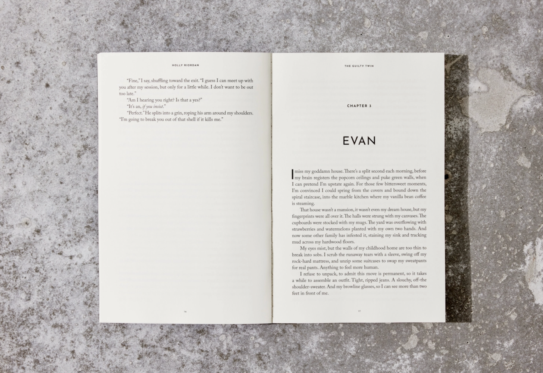 The Guilty Twin - fiction book