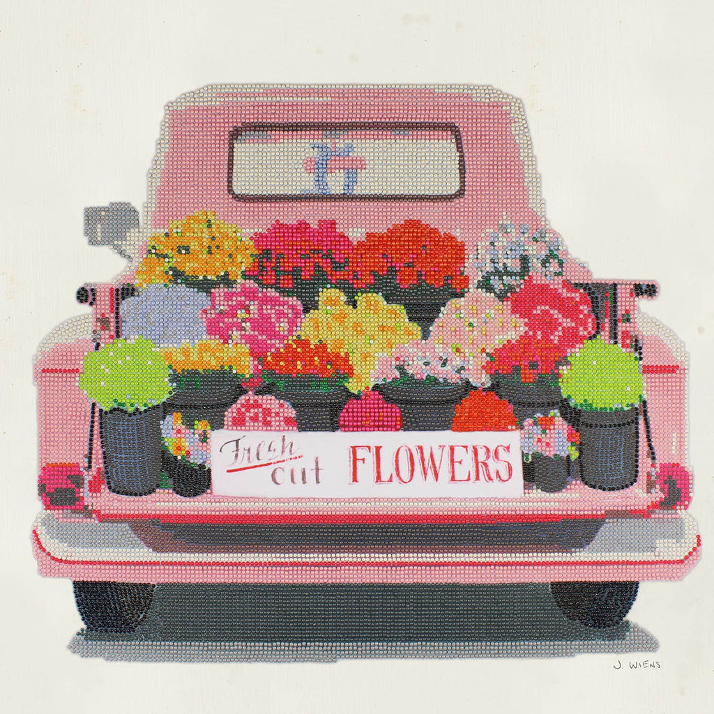 Fresh Cut Flowers Diamond Painting Kit: 01 Multi