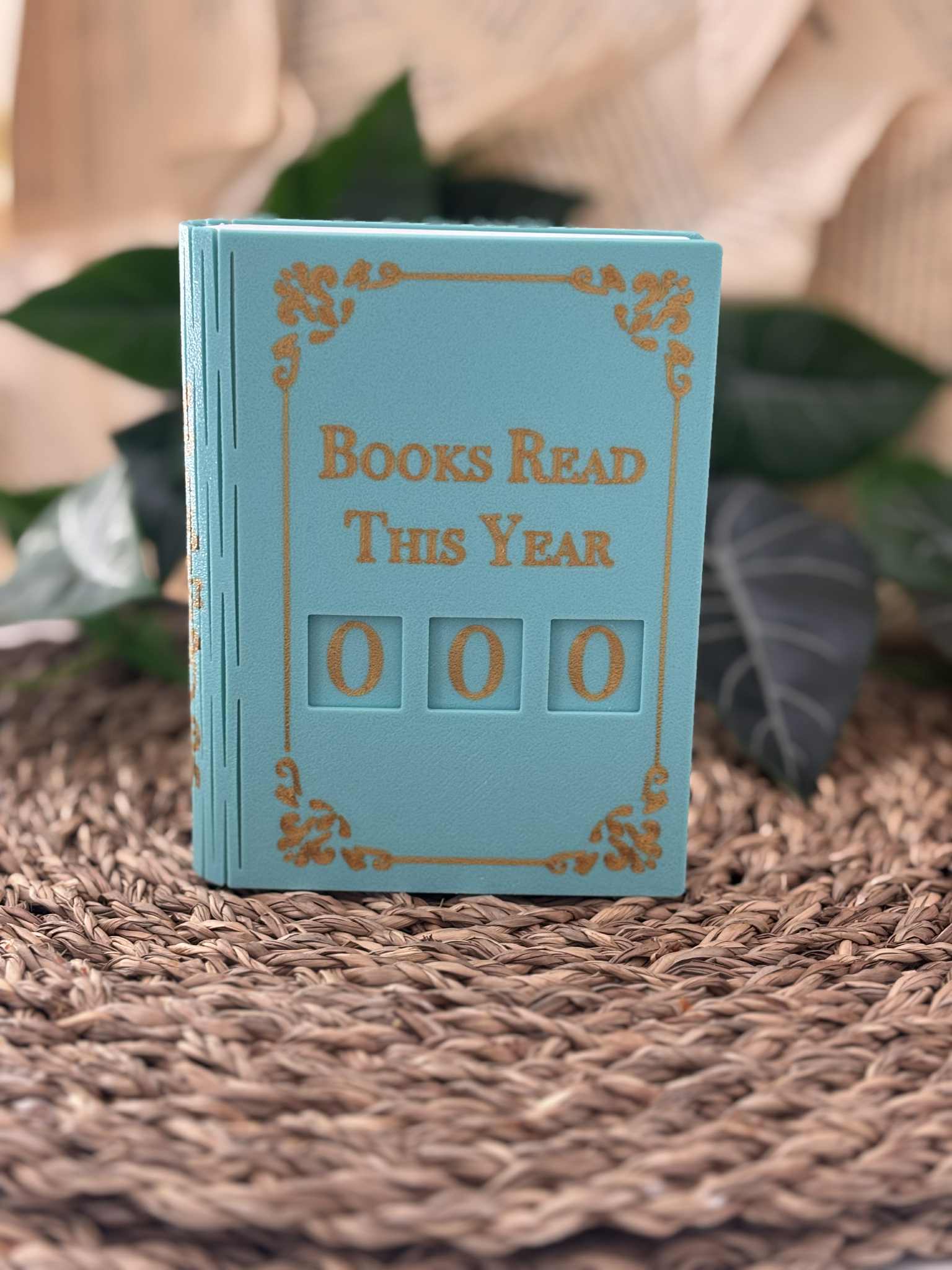 Books Read This Year Tracker - PASTEL : Pink & Gold