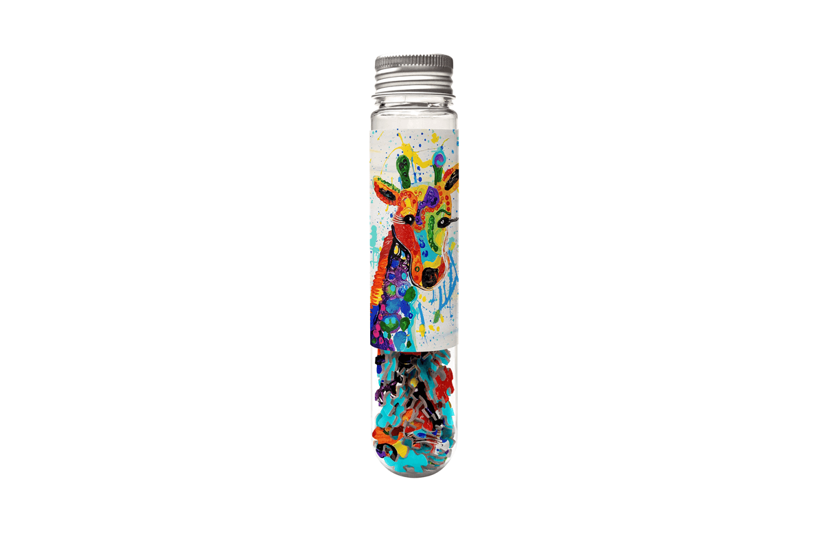 Rainbow Giraffe MicroPuzzle