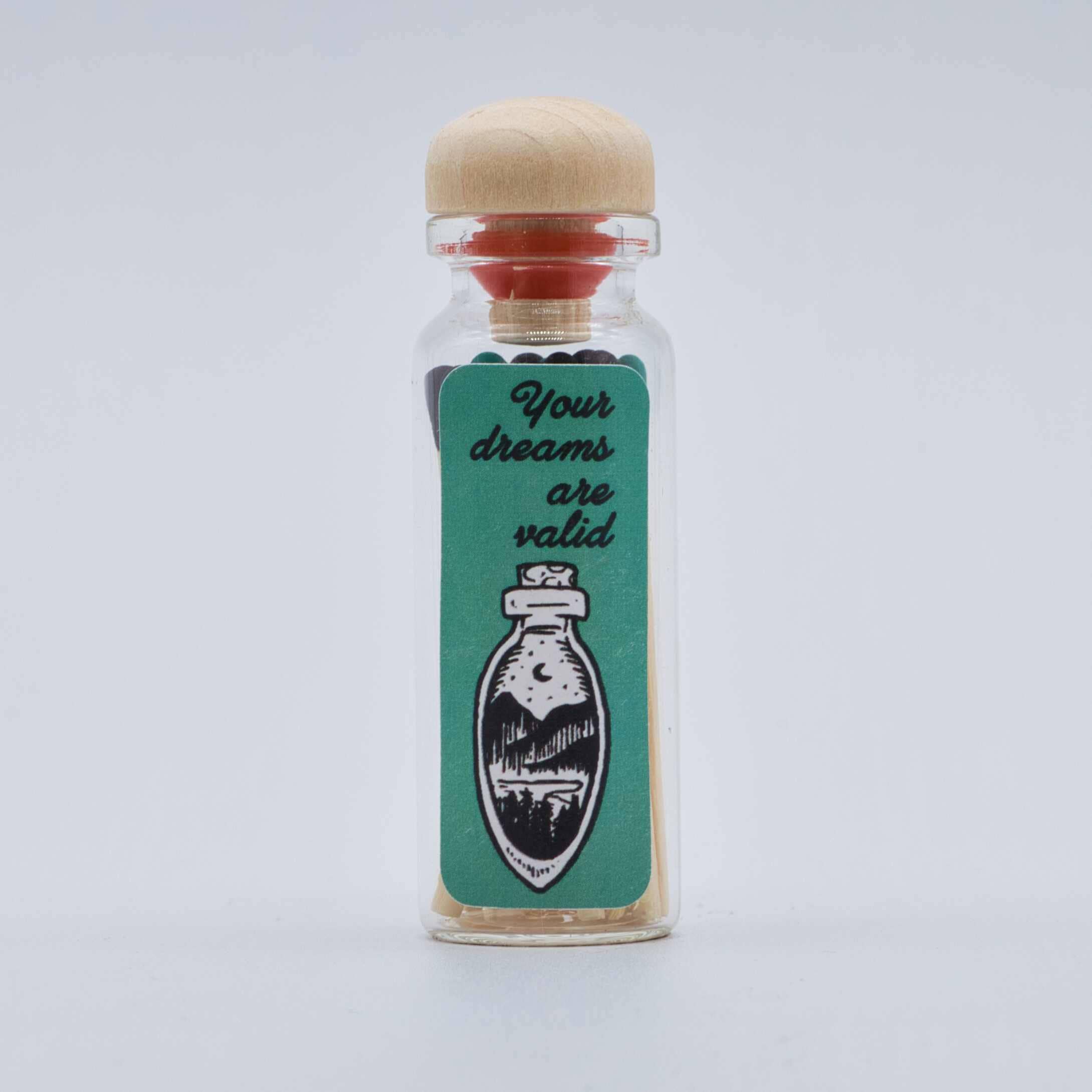 Candle Matches / Your Dreams are Valid / Bookish / Bookstore