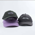Born to Read 📗 Bookish Baseball Hat: Gray