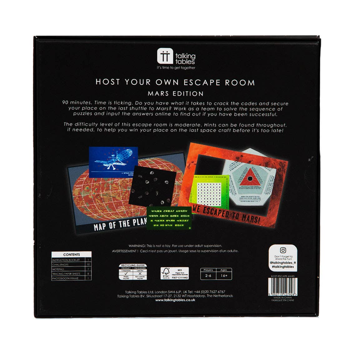 Escape Room Mars Edition | Everyday Games |