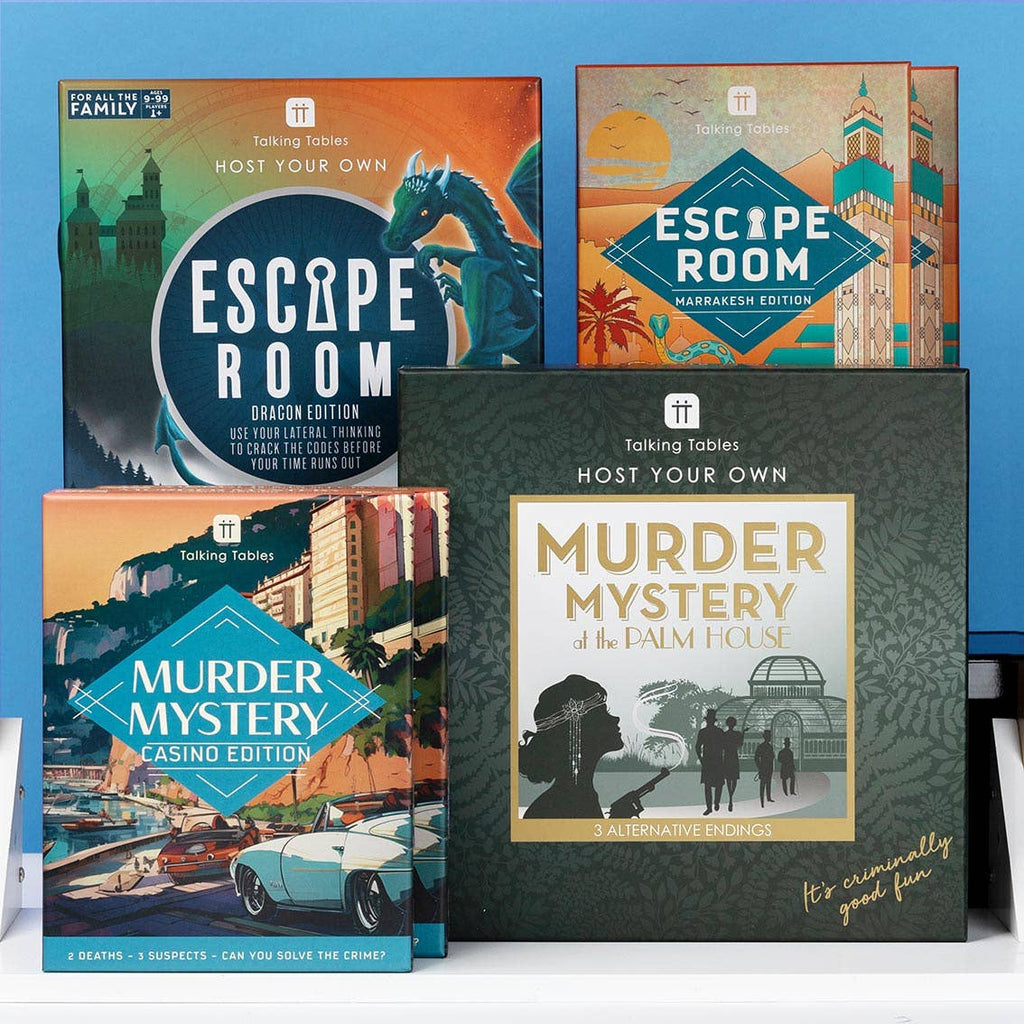 Mini Murder Mystery Game - Casino | Fathers Day Gifts |