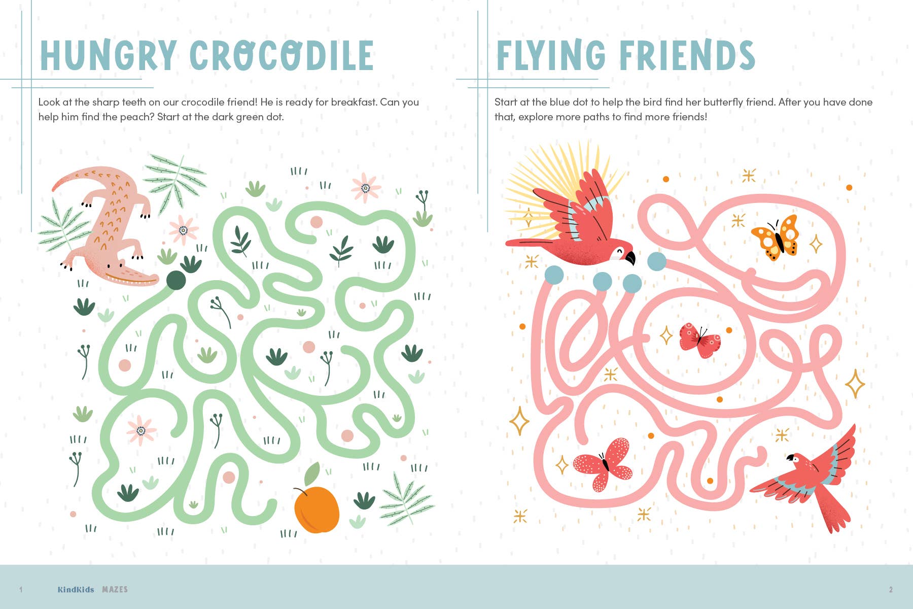 KindKids Fun Mazes: Brain-Boosting Puzzles for Kids 6 & Up