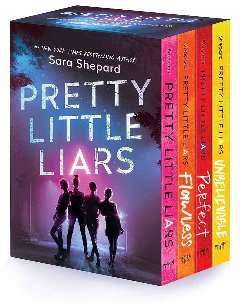 Pretty Little Liars 4-Book Paperback Box Set: Pretty Little Liars, Flawless Perfect, Unbelievable cover image
