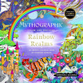 Mythographic Color and Discover: Rainbow Realms: An Artist’s Coloring Book of Dazzling Worlds cover image