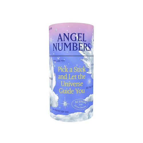 Angel Numbers: Pick a Stick and Let the Universe Guide You--50 Sticks with Divine Direction cover image