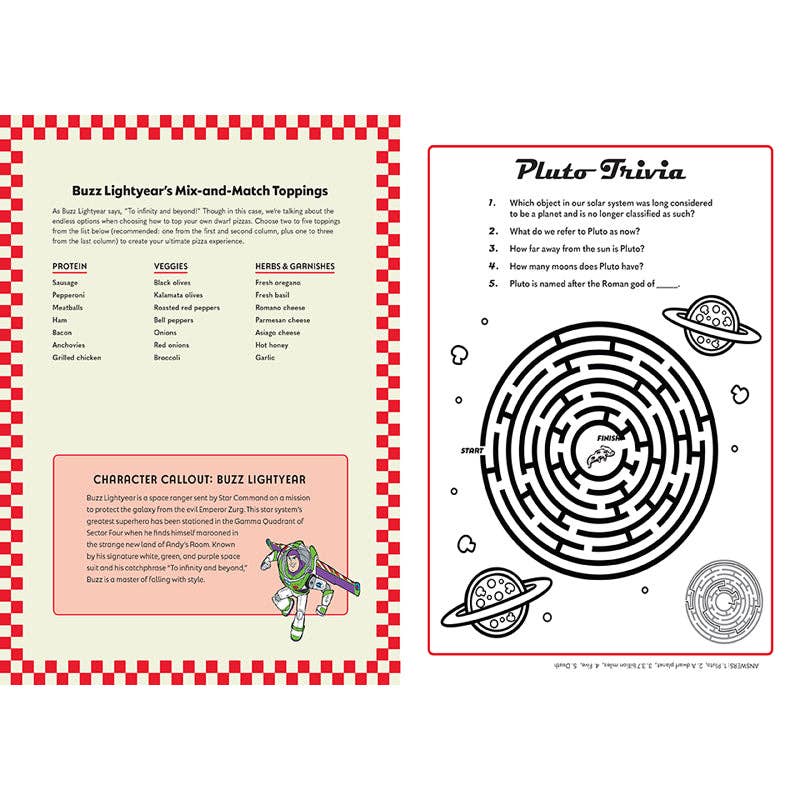 Pizza Planet Cookbook: Pixar's Toy Story Official