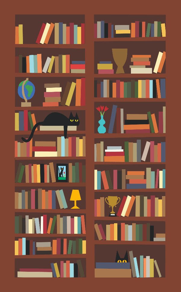 Bookcase Mini jigsaw puzzle