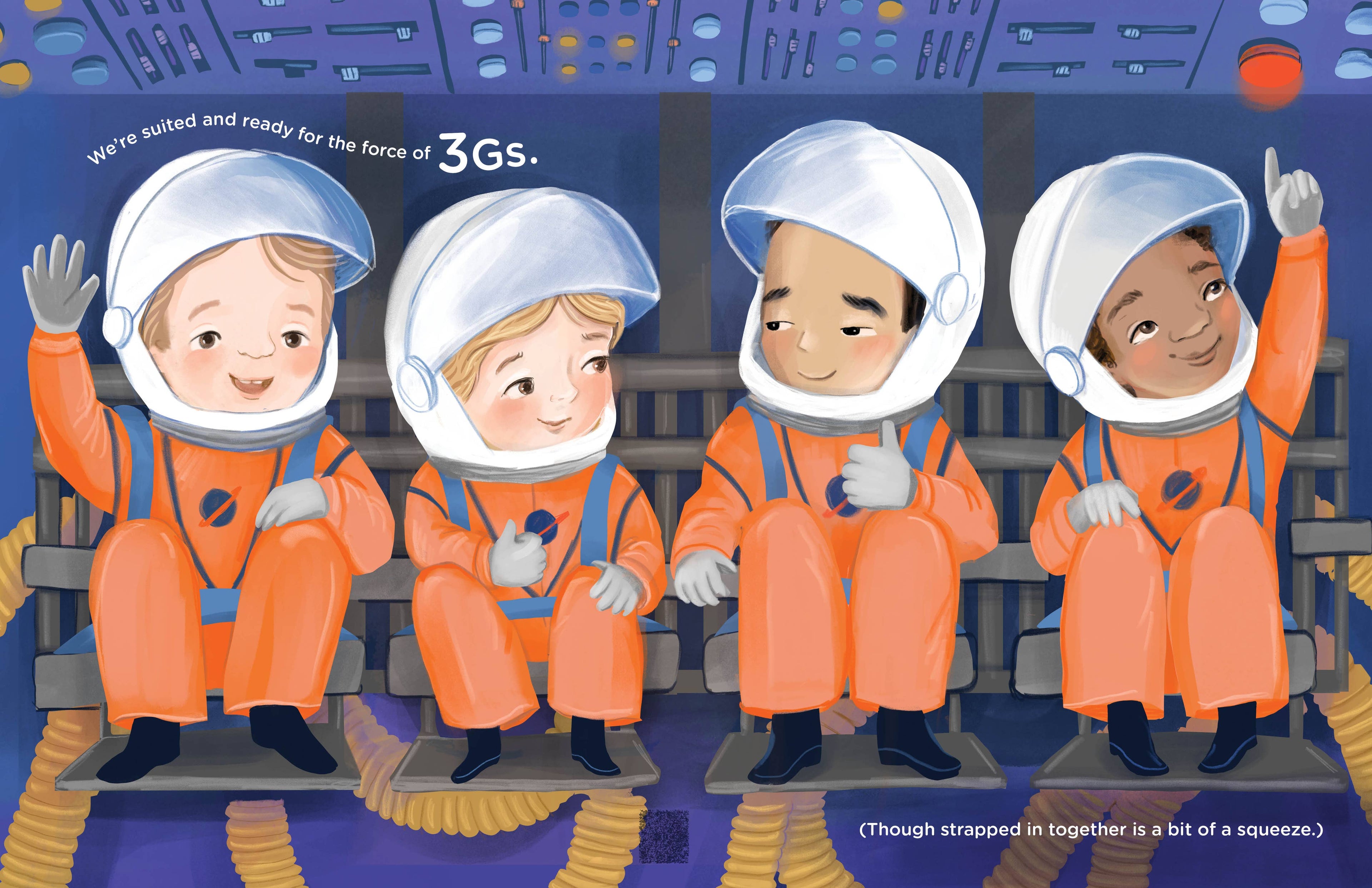 Reaching for the Stars: A Mission to Space, Roxanne Troup