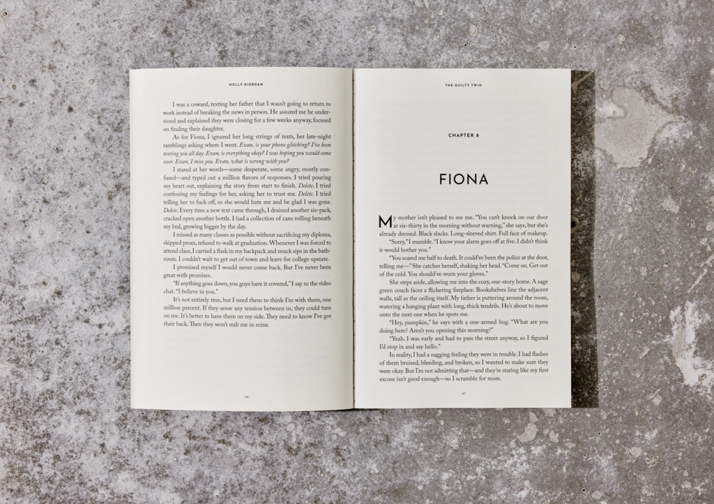 The Guilty Twin - fiction book