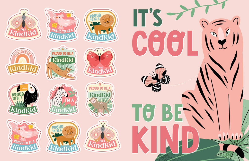 KindKids Super Awesome Sticker Activity Book