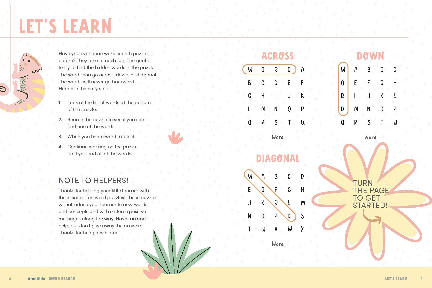 KindKids Word Search: Puzzles for Kids 6 & Up