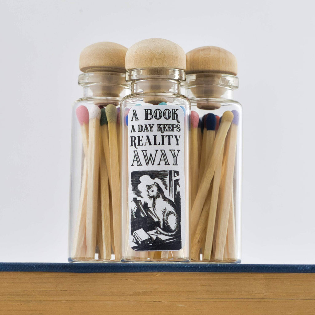 Candle Matches / A Book A Day... / Rainbow Matches