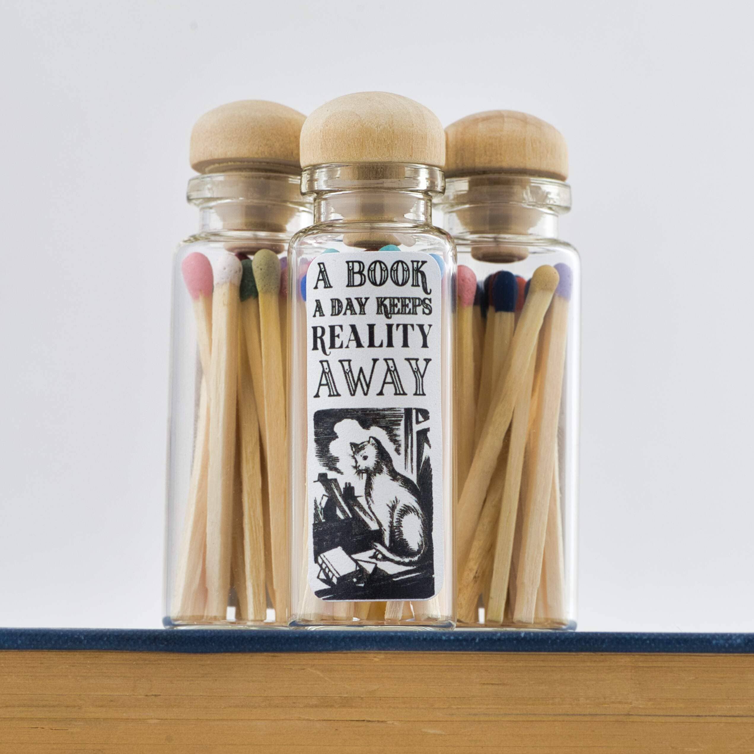 Candle Matches / A Book A Day... / Rainbow Matches