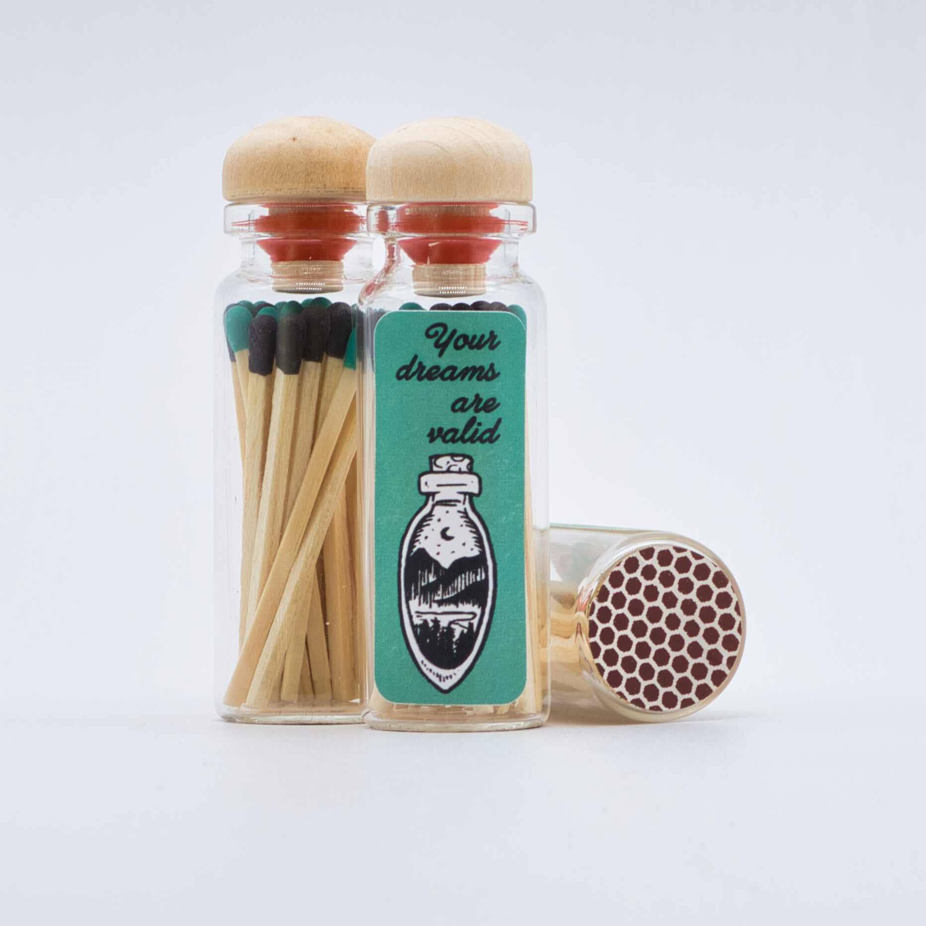 Candle Matches / Your Dreams are Valid / Bookish / Bookstore