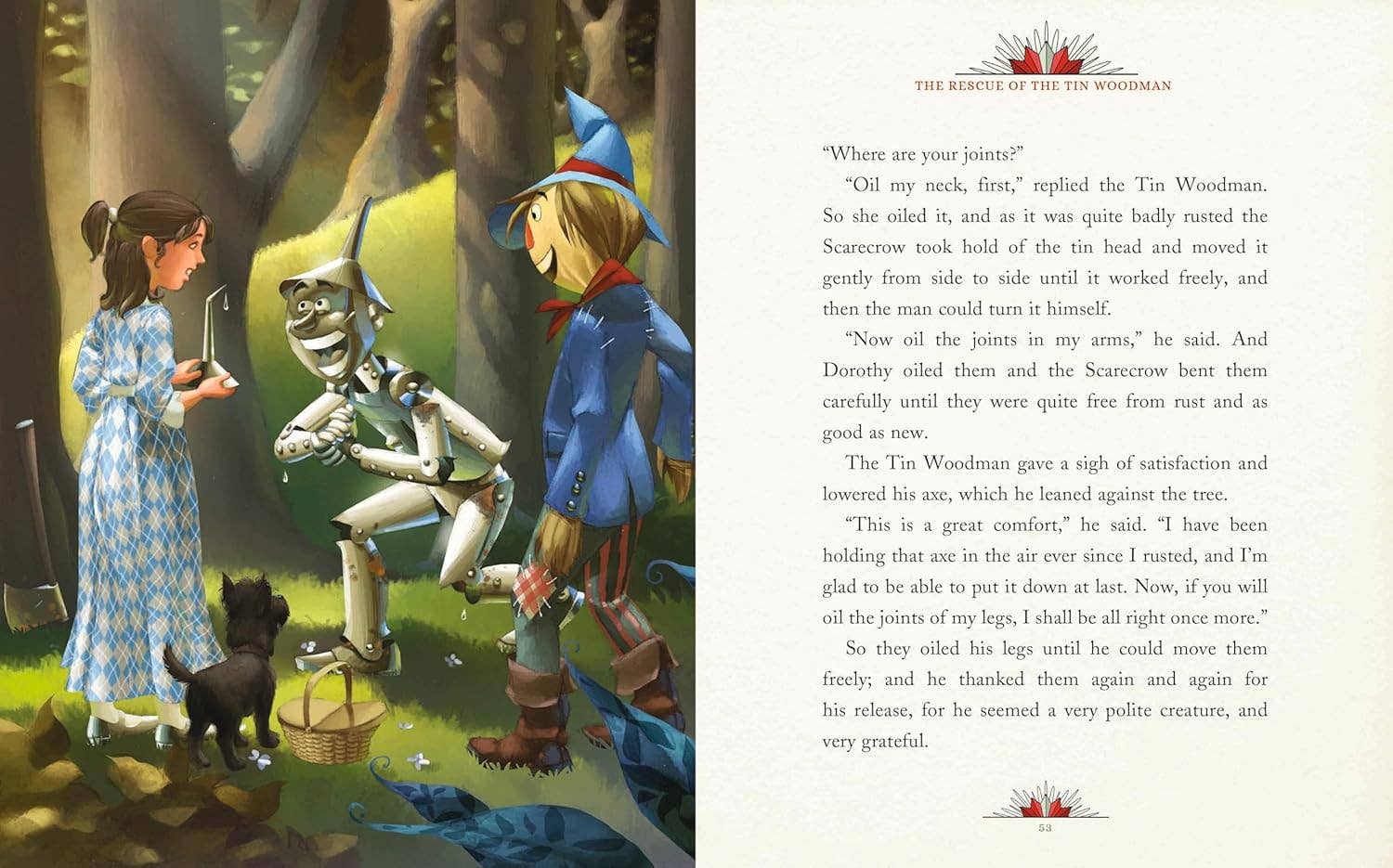 Wonderful Wizard of Oz (Arcturus Deluxe Children's Classics)