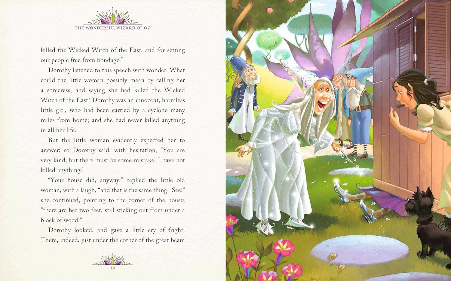 Wonderful Wizard of Oz (Arcturus Deluxe Children's Classics)