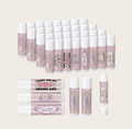 Book theme lip balms