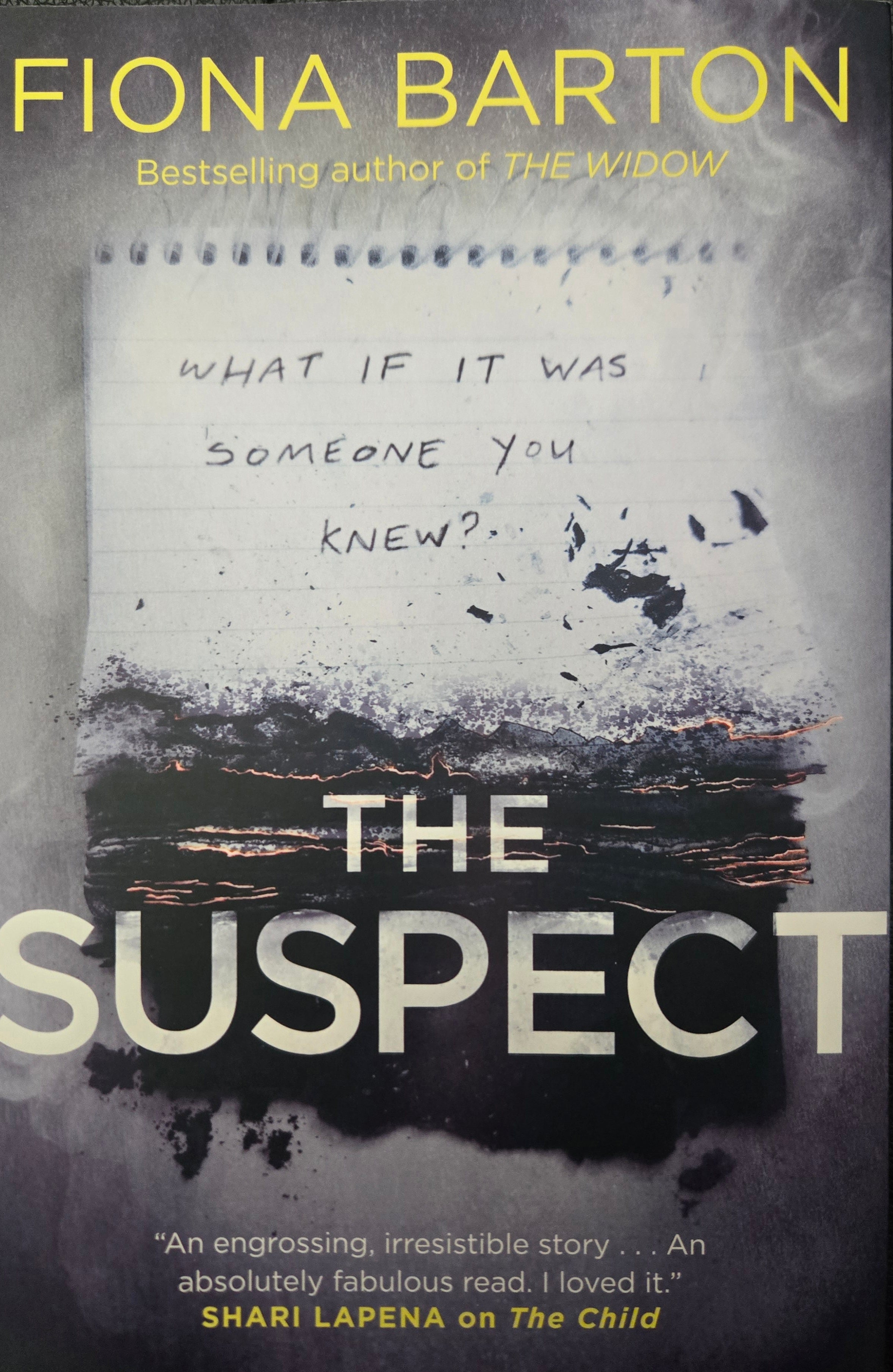 The Suspect, Fiona Barton