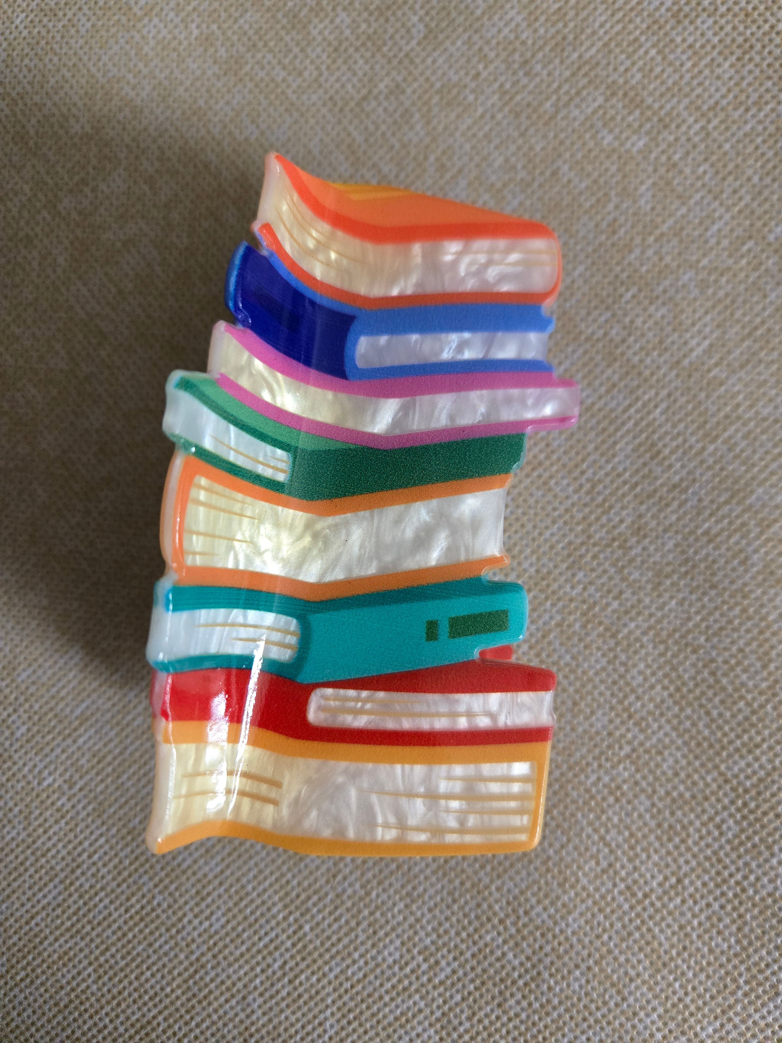 Books Claw Clip