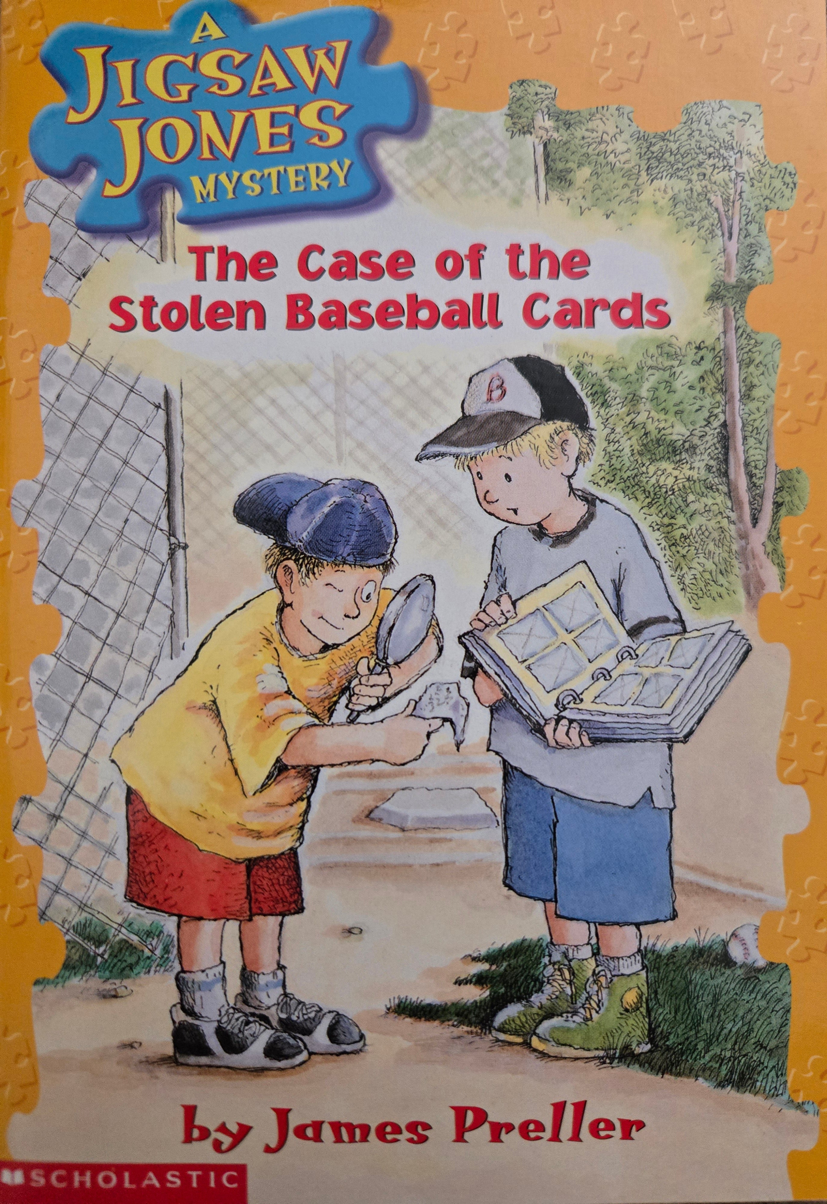 A Jigsaw Jones Mystery- The Case of the Stolen Baseball Cards, James Preller