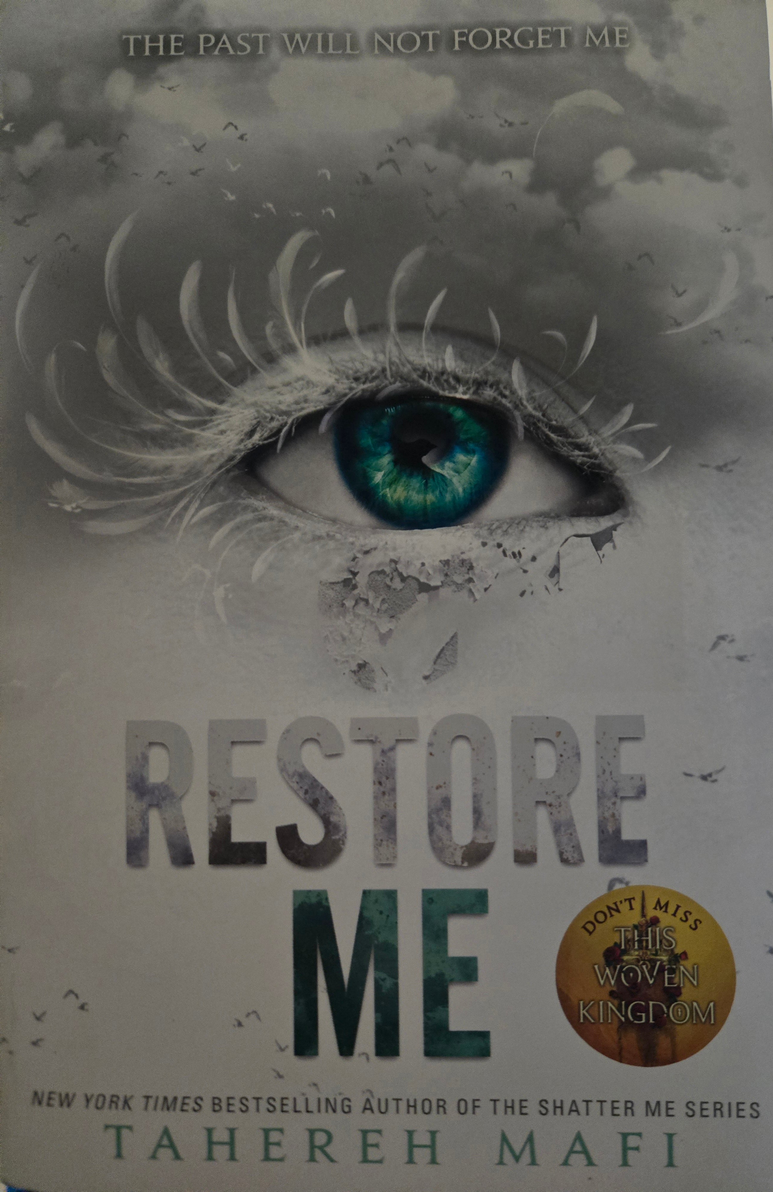 Restore Me, Tahereh Mafi