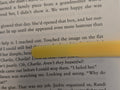 Remember Your Line Bookmark- Yellow
